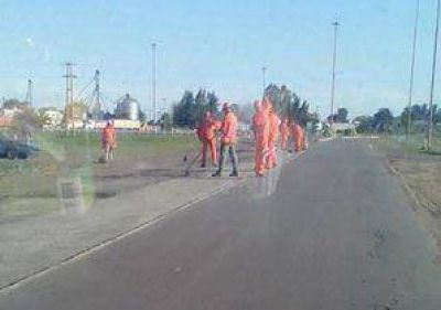 Comenzaron la repavimentaci�n de la Ruta 50 entre Vedia y Lincoln