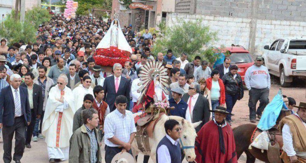 Zottos comparti con el pueblo de El Jardn la fiesta en honor a la Virgen de La Merced
