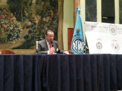 S�nchez particip� de encuentro en la Bolsa de Comercio