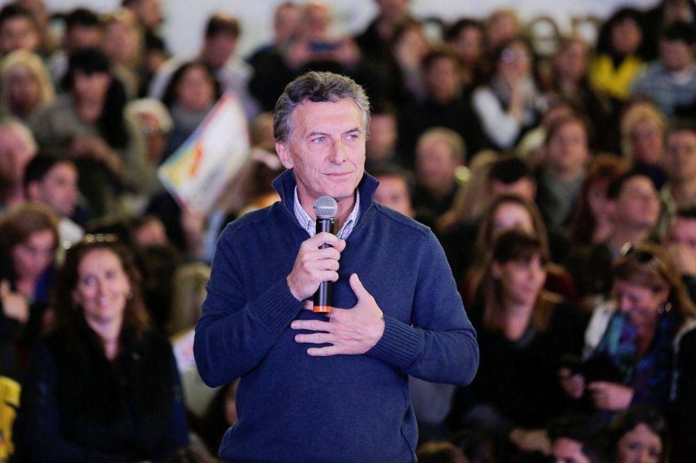 Fuerte arenga de Macri a la tropa: estamos en el ballotage 