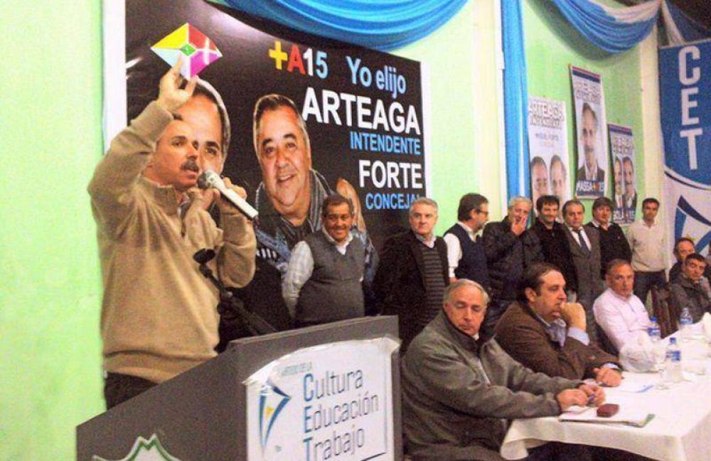 El Frente Renovador se mostr unido para respaldar la candidatura de Arteaga 