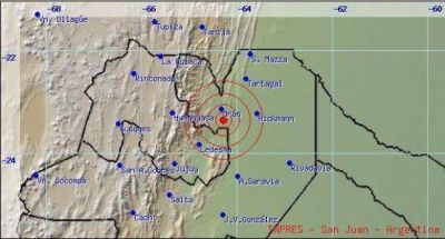 Más sismos: Salta tembló cuatro veces