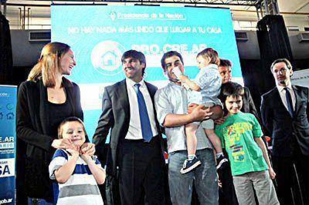 Procrear ya puso en marcha m�s de 1500 viviendas en la ciudad
