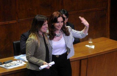 Cristina en la UBA: 