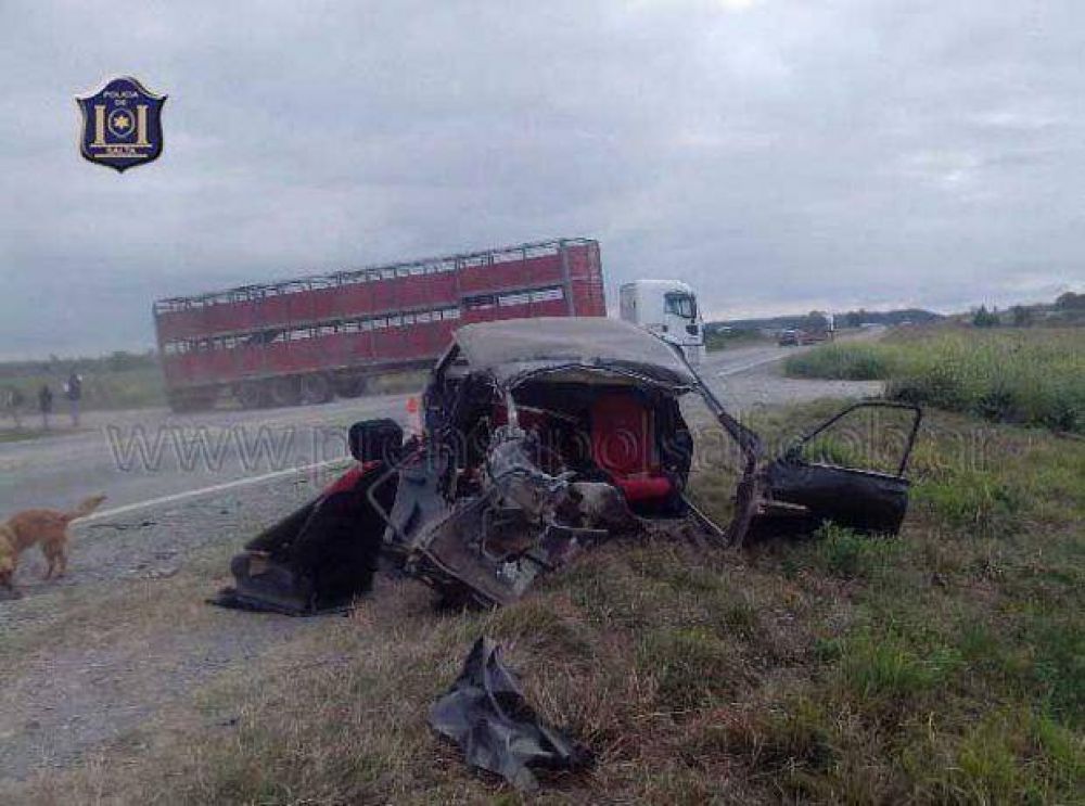 Violento choque en Rosario de la Frontera: Dos muertos y dos heridos graves