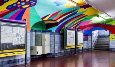 Un cosmos de colores llega a la L�nea E