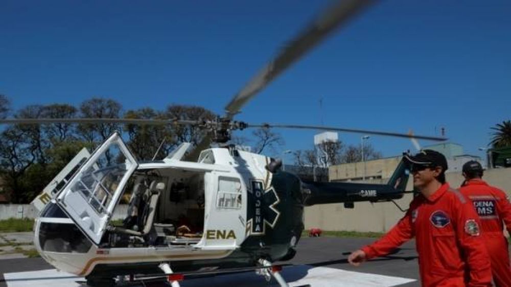 Con helic�pteros, dicen que en dos minutos pueden atravesar Buenos Aires