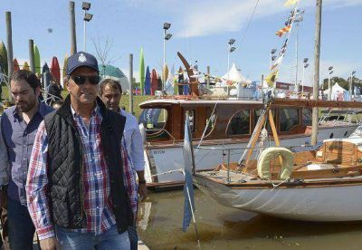 Daniel Scioli recorri� el 20� sal�n N�utico Argentino en San Fernando