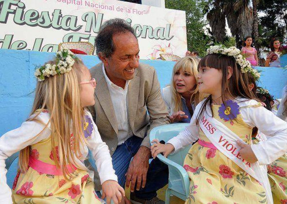 Scioli reafirm� su compromiso con peque�os y medianos productores