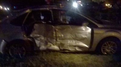 mpresionante accidente de tr�nsito dej� varias personas heridas en La Picada 