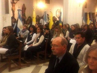 Monse�or Malfa puso en evidencia la importancia de instituciones educativas en la Misa en Acci�n de Gracias