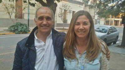 Daniel Salvador candidato a vicegobernador de Cambiemos, junto a Vanesa Zuccari, en la 4ta Secci�n