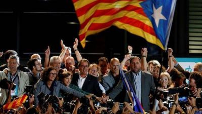 Los separatistas catalanes ganan la elecci�n y prometen la ruptura con Espa�a