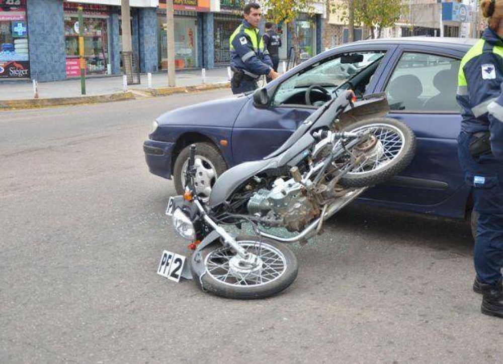 Las motos protagonizan el 80% de los accidentes de trnsito