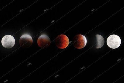 La Luna regal� su espect�culo en San Luis