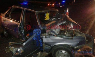 Muri� mujer en brutal choque frontal: uno de los conductores estaba ebrio