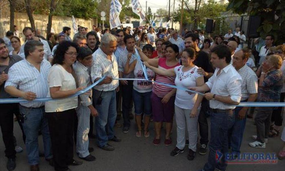 El Municipio inaugurar� los 900 metros de pavimento en la calle Madariaga