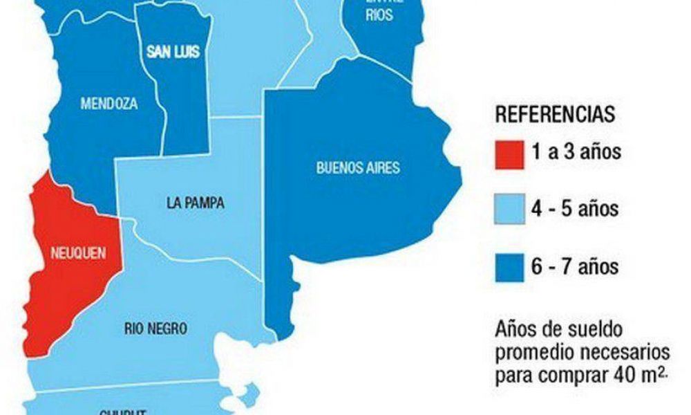 Cordobeses necesitan casi 5 a�os de sueldo para acceder a un departamento