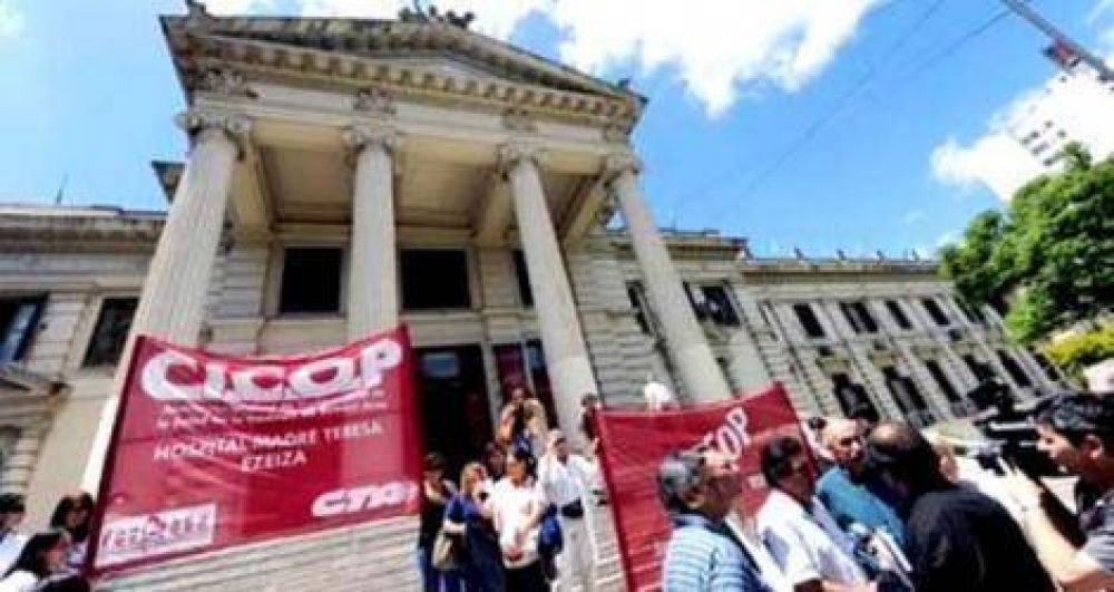 Este martes habr� paro de Cicop y de ATE