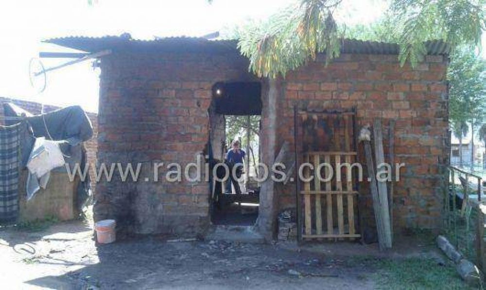 Fue detenido el hombre que prendi� fuego la casa de su ex en el Quintana