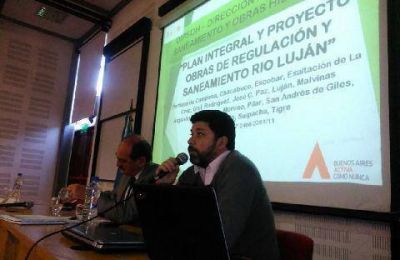 Presentaron los principales lineamientos del Plan Integral para la Cuenca del R�o Luj�n