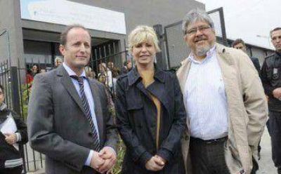 Insaurralde junto a Karina Rabolini