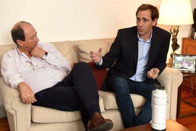 Garro se reuni� con Ernesto Sanz: �Vamos a luchar contra el narcotr�fico y la inseguridad�