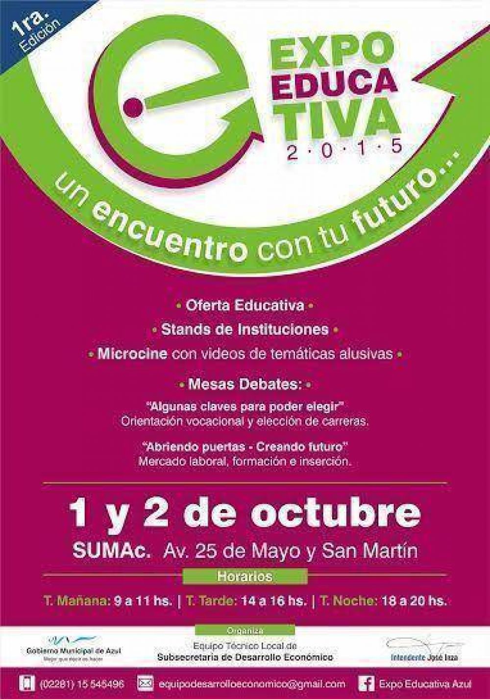 Este jueves y viernes tendr� lugar en Sumac la Expo Educativa 2015