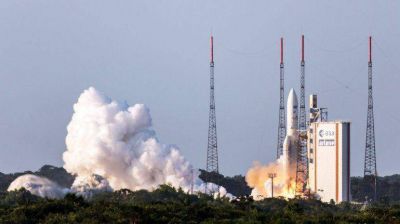 Lanzaron el satélite argentino Arsat-2
