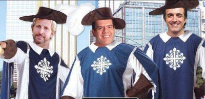 Los mosqueteros de Macri