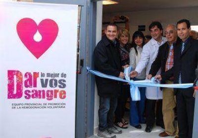 Se inaugur� el primer centro regional de hemoterapia