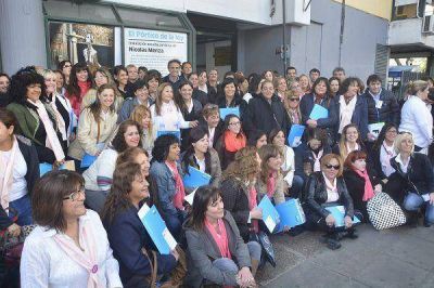 Concientizaron en 83 puntos de San Mart�n sobre el c�ncer de mama