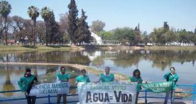 Reclaman por el estado de abandono del lago San Miguel