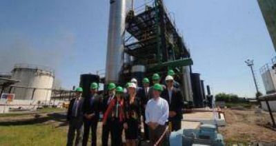 Inauguraron la planta deshidratadora de bioetanol m�s importante de Argentina
