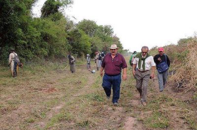 El intendente Cipolini supervis� la limpieza del canal de calle 71 y Ruta 95