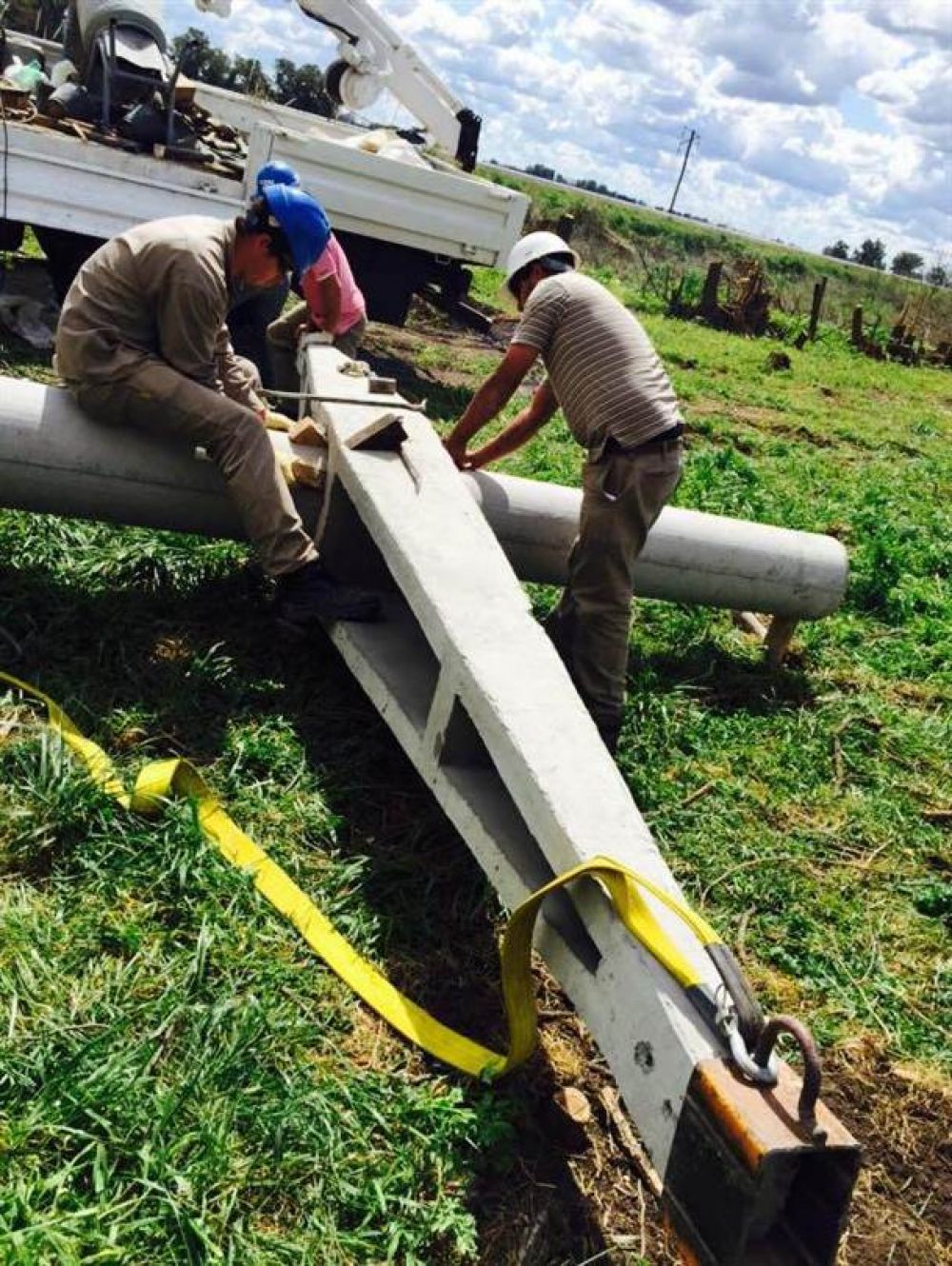 Avanza la obra de la L�nea 132k