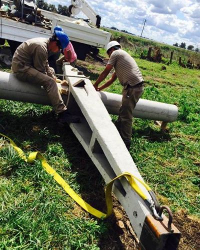 Avanza la obra de la L�nea 132k
