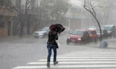 Rige alerta meteorol�gico por tormentas intensas en la provincia