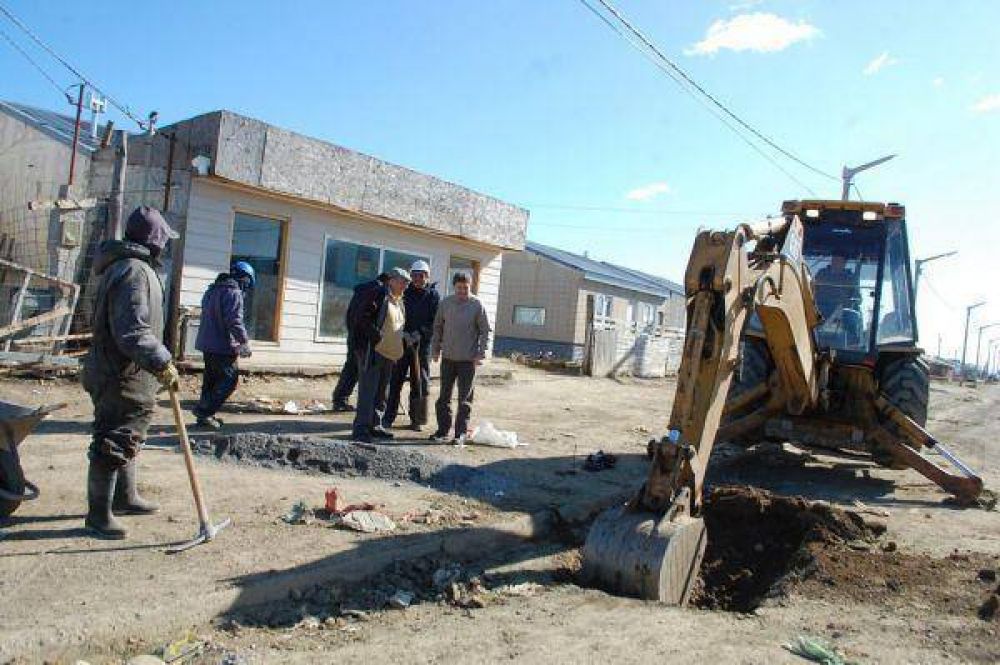 Iniciaron los trabajos para dotar de infraestructura bsica a seis barrios informales en margen sur