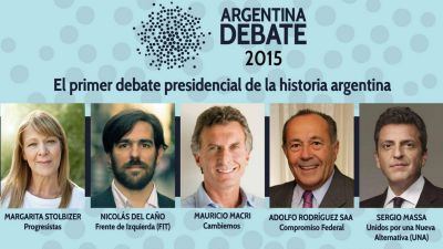 Sin Scioli, los candidatos a presidente debatir�n por primera vez en la historia