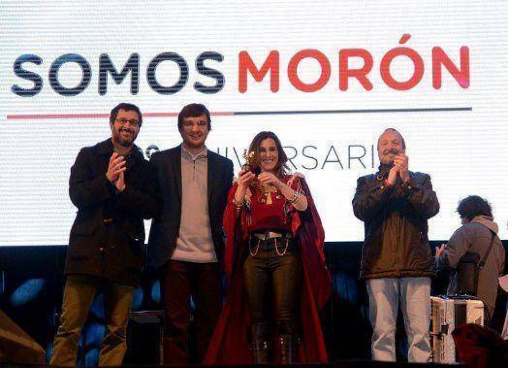 Mor�n festej� sus 230 a�os con un recital de Soledad Pastorutti
