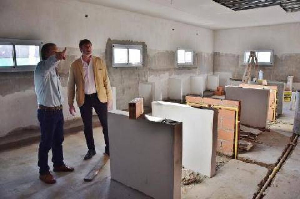Avanzan las obras de ampliaci�n del Instituto Mignone