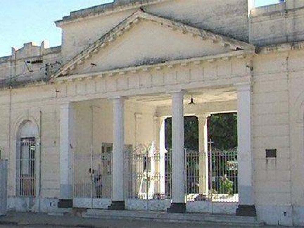 Tiene un 80 por ciento de avance la primera etapa de la obra de refacci�n del cementerio municipal de Paran� 