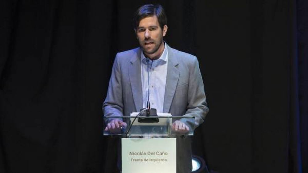 Del Ca�o le recrimin� a Massa haber faltado al 90% de las sesiones