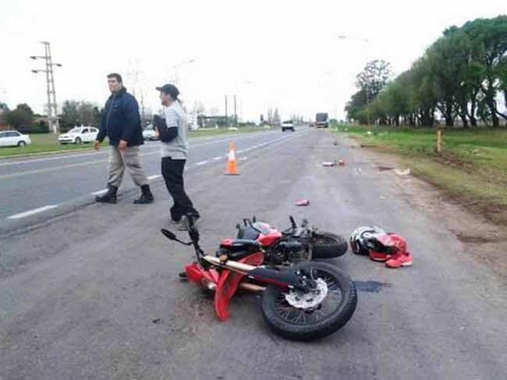 Grave accidente en el acceso a Realic�