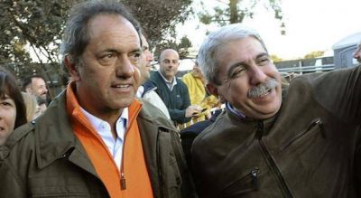 Asoman Scioli Presidente y Anbal Gobernador