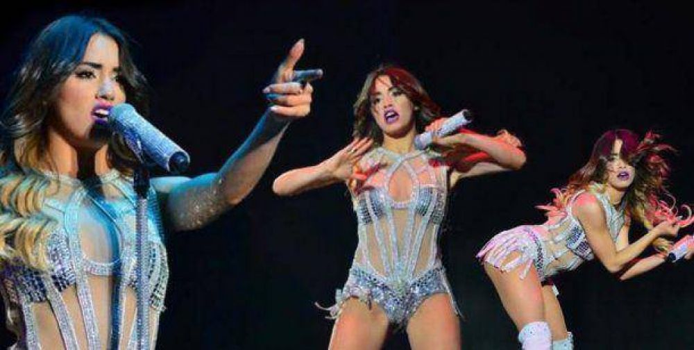 Lali Espsito brill como telonera en el show de Katy Perry en Argentina