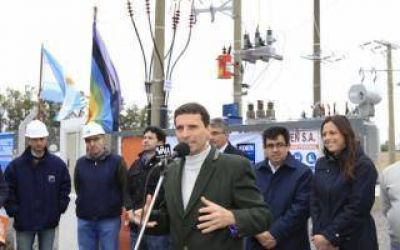 San Andr�s de Giles: Inauguran Estaci�n Transformadora