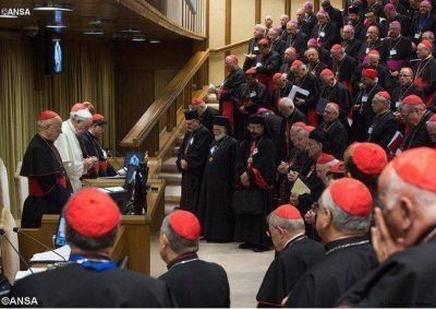 Primera congregaci�n general: El S�nodo es la Iglesia que camina junta para leer la realidad con los ojos de la fe