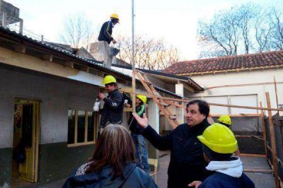 Arreglos en escuelas: se cumple con el plan de obras